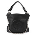 Gucci Blondie Leather 2 Way Handbag Black