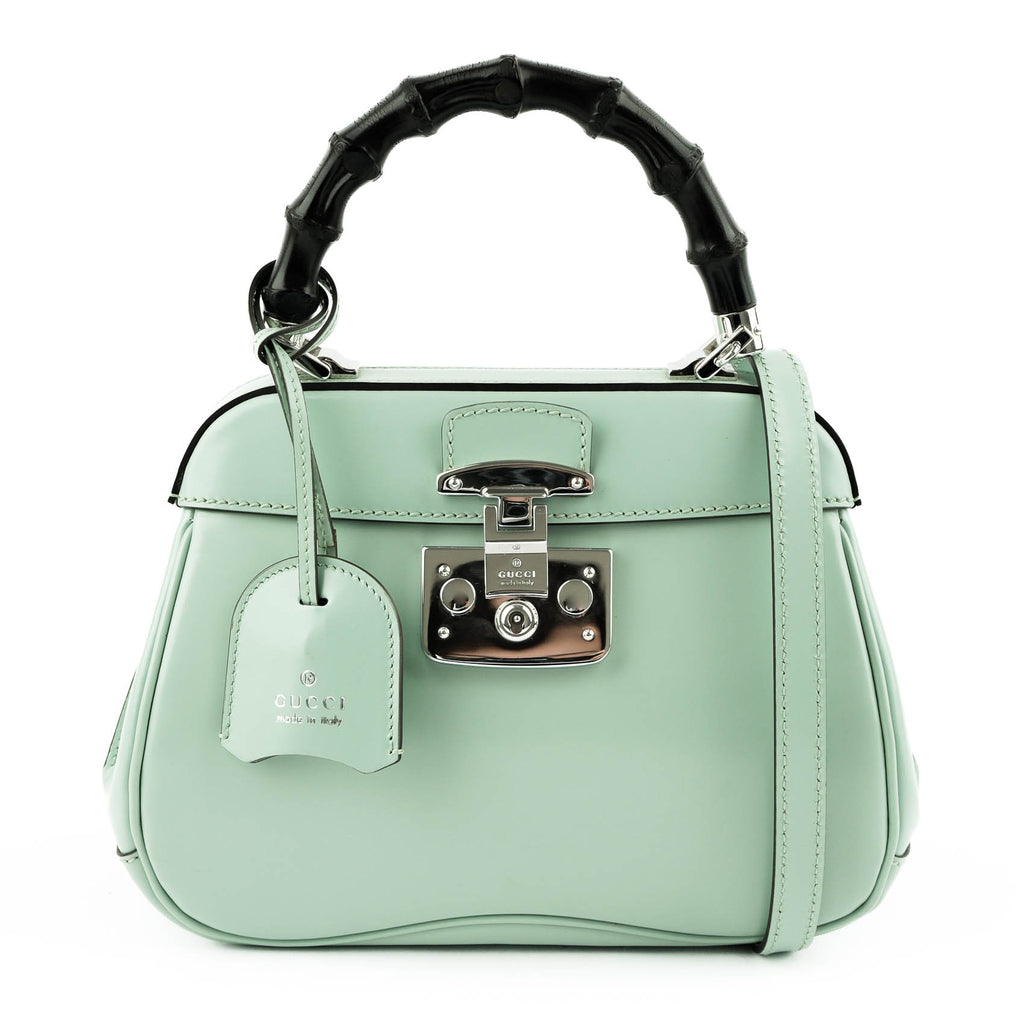 Gucci Lady Lock Bamboo Top Handle Bag