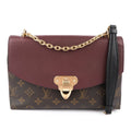 Louis Vuitton Saint Placide Monogram Canvas and Grain Leather in Bordeaux M43715