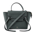 Celine Belt Bag Micro Leather Handbag, Green