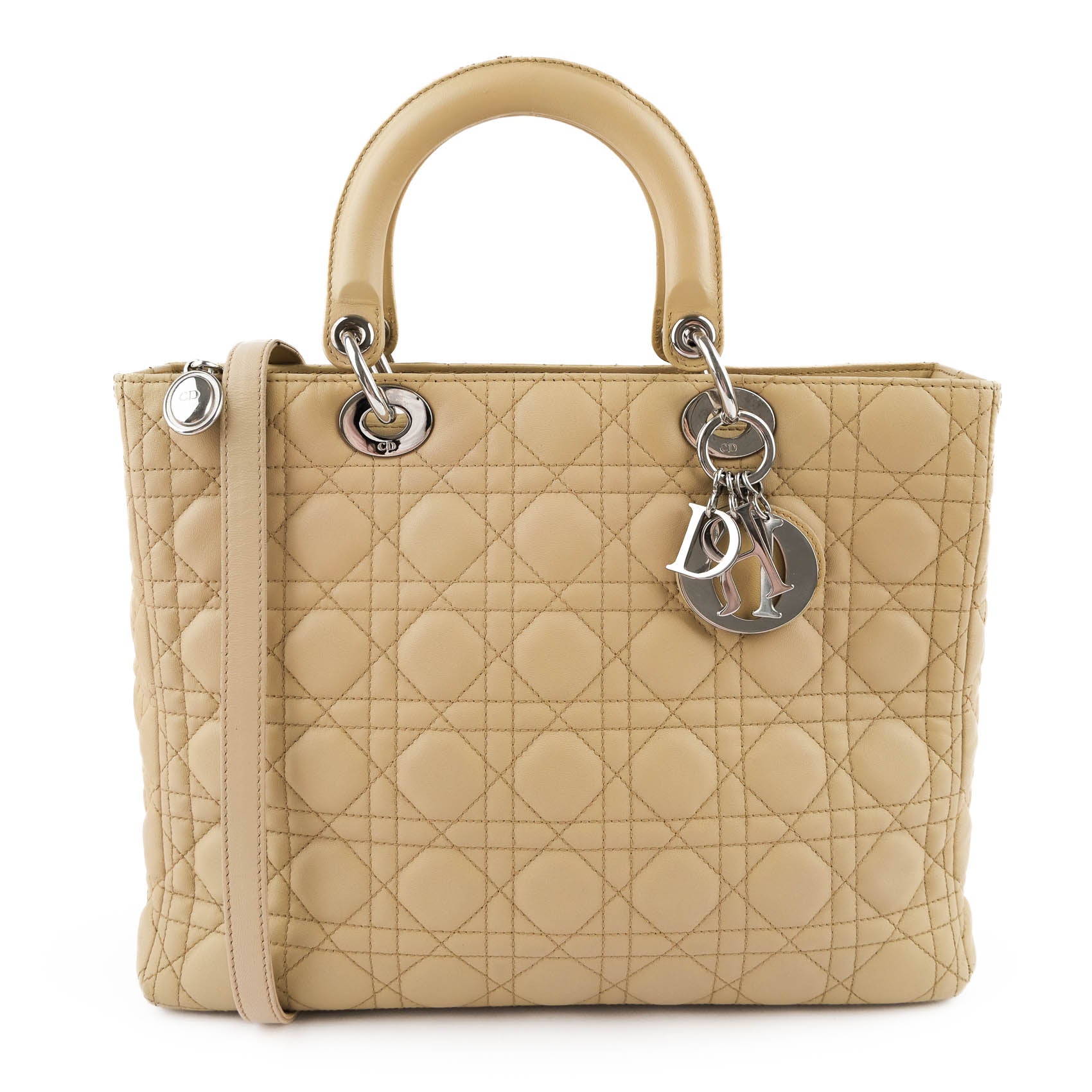 Christian Dior Lady Dior Large Cannage shoulder handbag