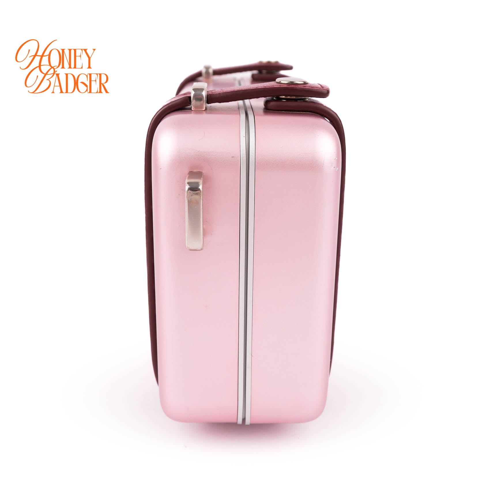 IOR and RIMOWA Clutch Bag Matt Pink Aluminium Shoulder Case
