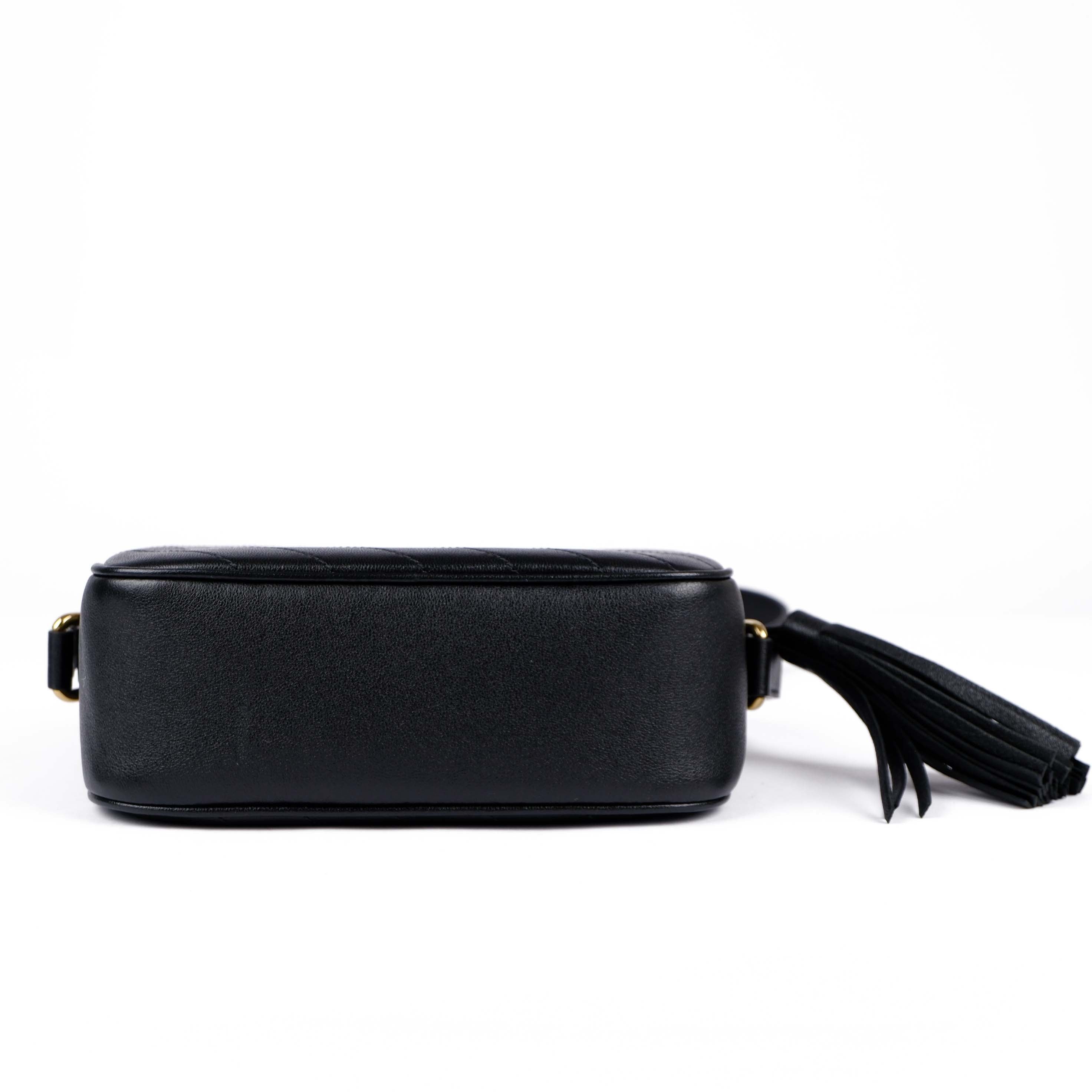 Gucci Blondie Tassel Camera Bag Black