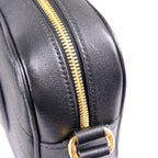 Gucci Blondie Small Shoulder Bag Black Leather Crossbody 742360