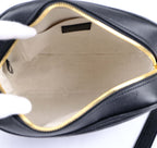 Gucci Blondie Small Shoulder Bag Black Leather Crossbody 742360