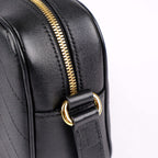 Gucci Blondie Small Shoulder Bag Black Leather Crossbody 742360