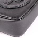 Gucci Blondie Small Shoulder Bag Black Leather Crossbody 742360