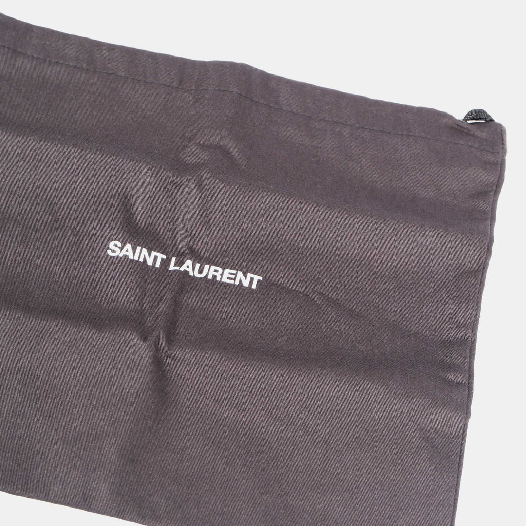 Saint Laurent Sunset Medium Shoulder Bag in Crocodile-Embossed Leather