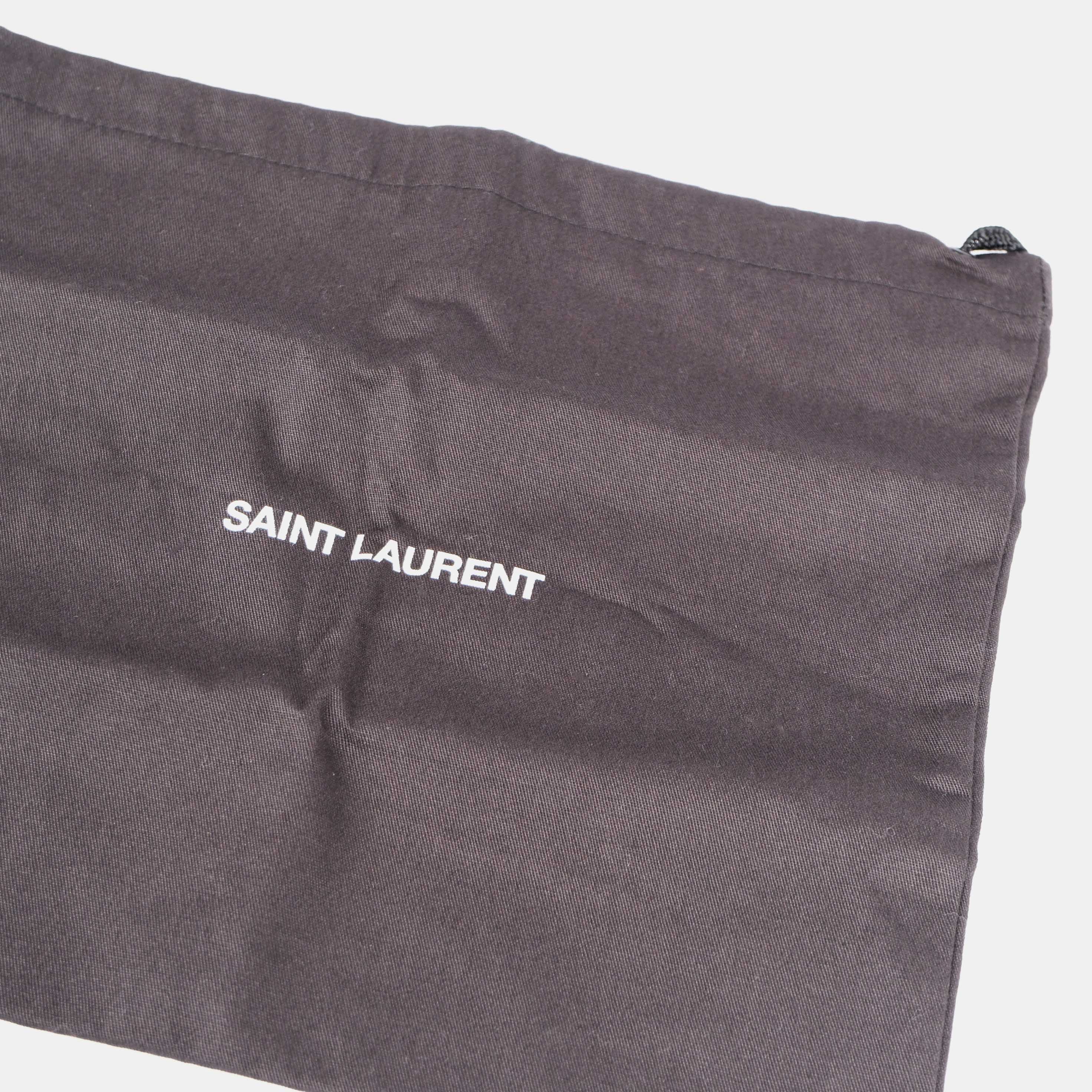 Saint Laurent Sunset Medium Shoulder Bag in Crocodile-Embossed Leather